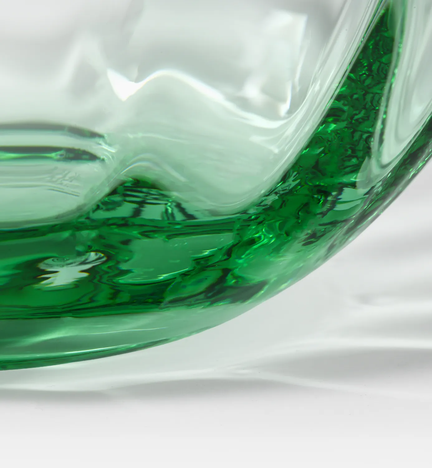 Krosno Gemstone vase 15,5 cm smaragd