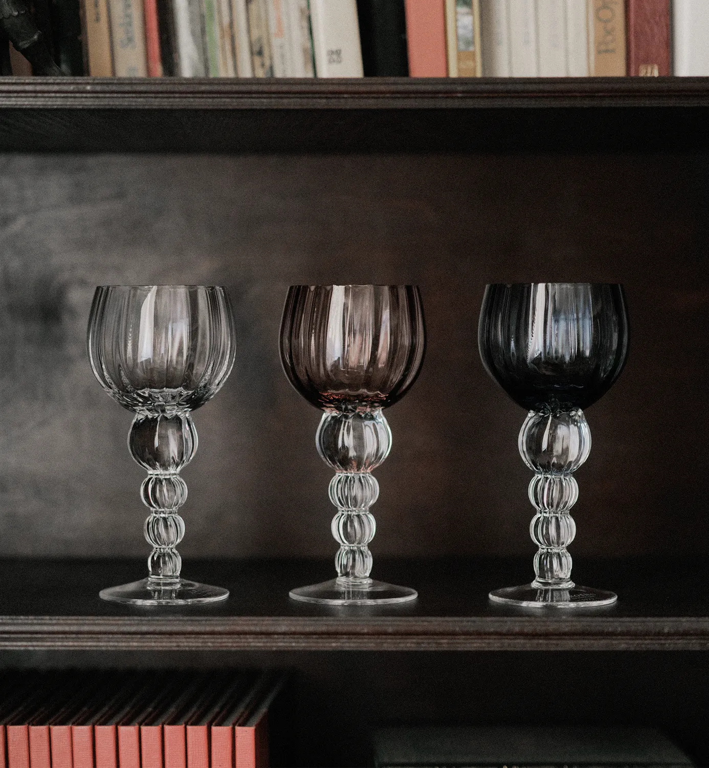 Krosno Mirel vinglas 350 ml bordeaux mundblæst