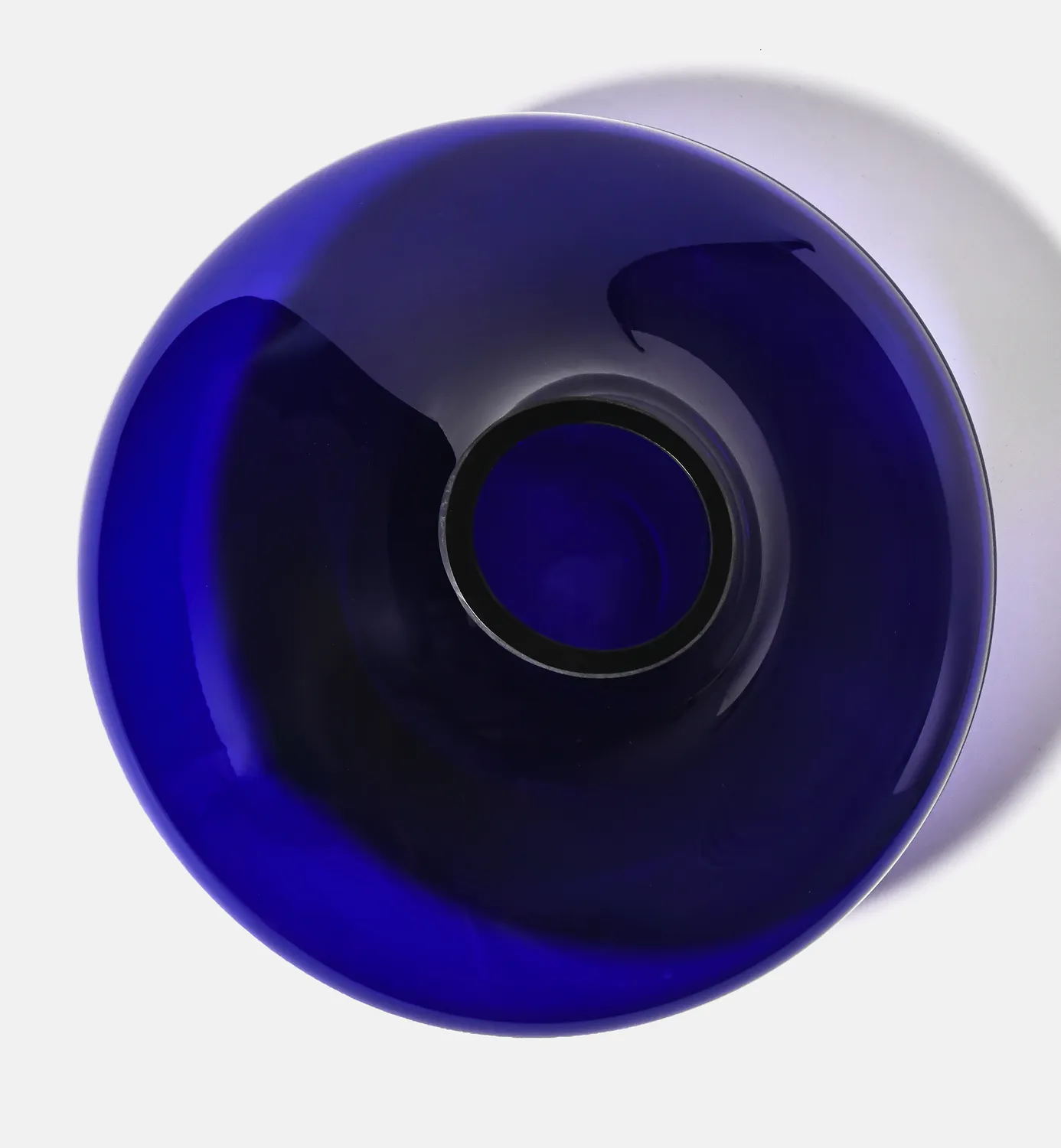 Krosno Pebble 2017 vase 12 cm koboltblå