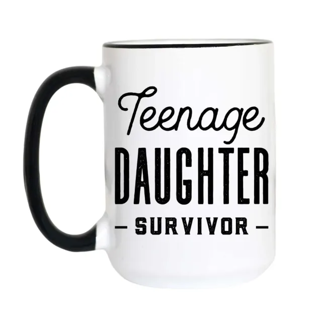 Mugsby Teenage Daughter Survivor kop 325 ml sjov