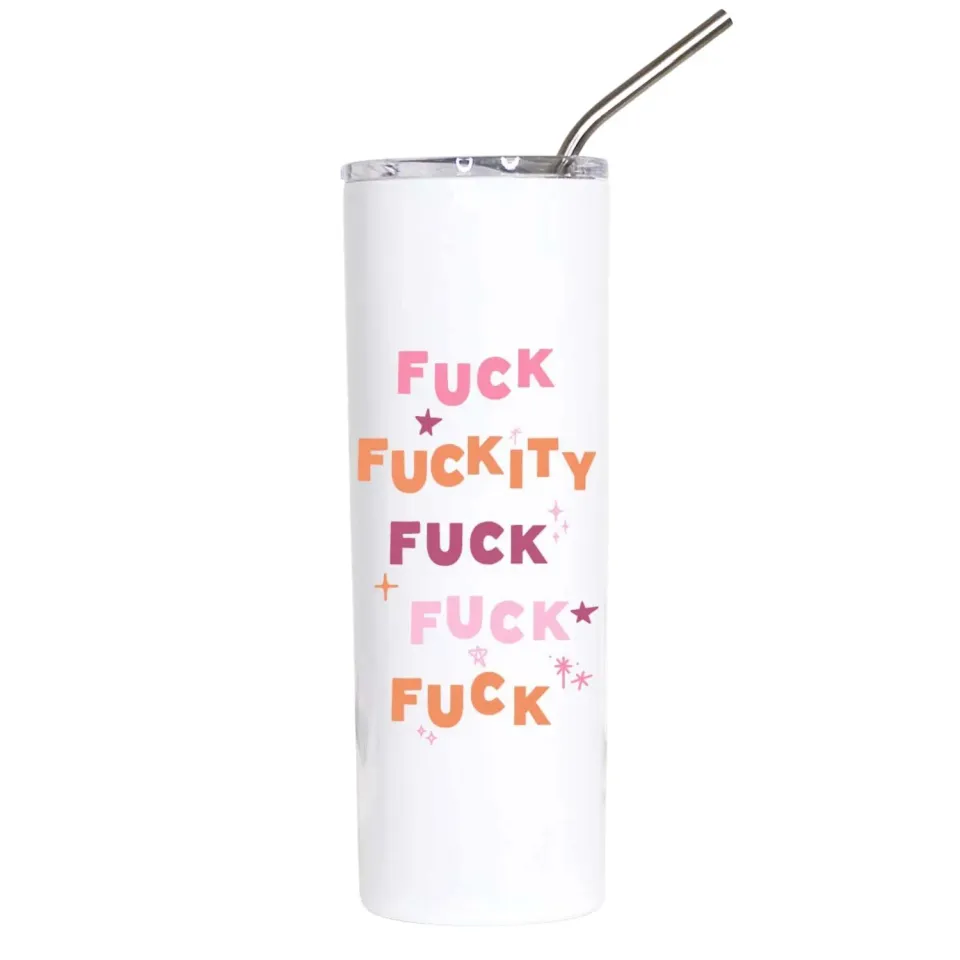 Mugsby Fuck Fuckity Fuck tumbler 591 ml sjov