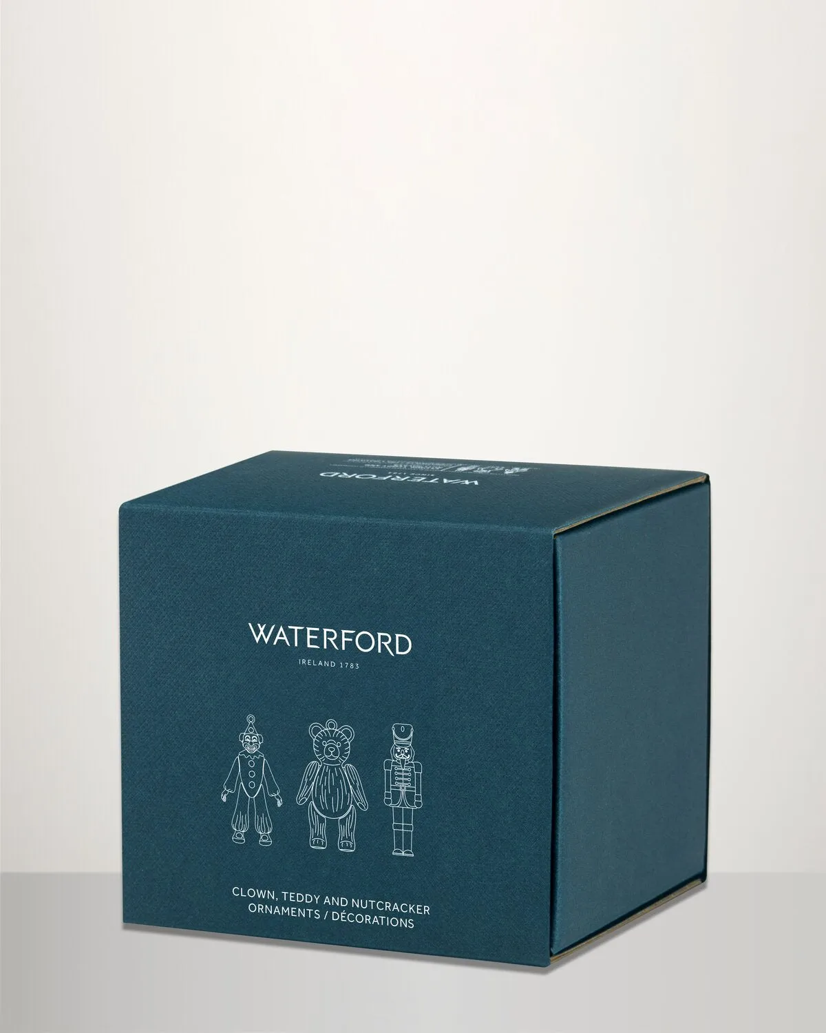 Waterford julepynt klovn bamse nøddeknækker 3 stk
