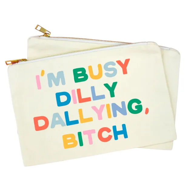 Mugsby I'm Busy Dilly Dallying makeuppung lærred