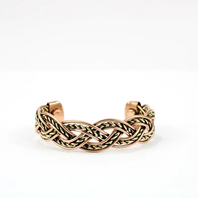 El'Cobre Design 14 kobberarmbånd let med gaveæske