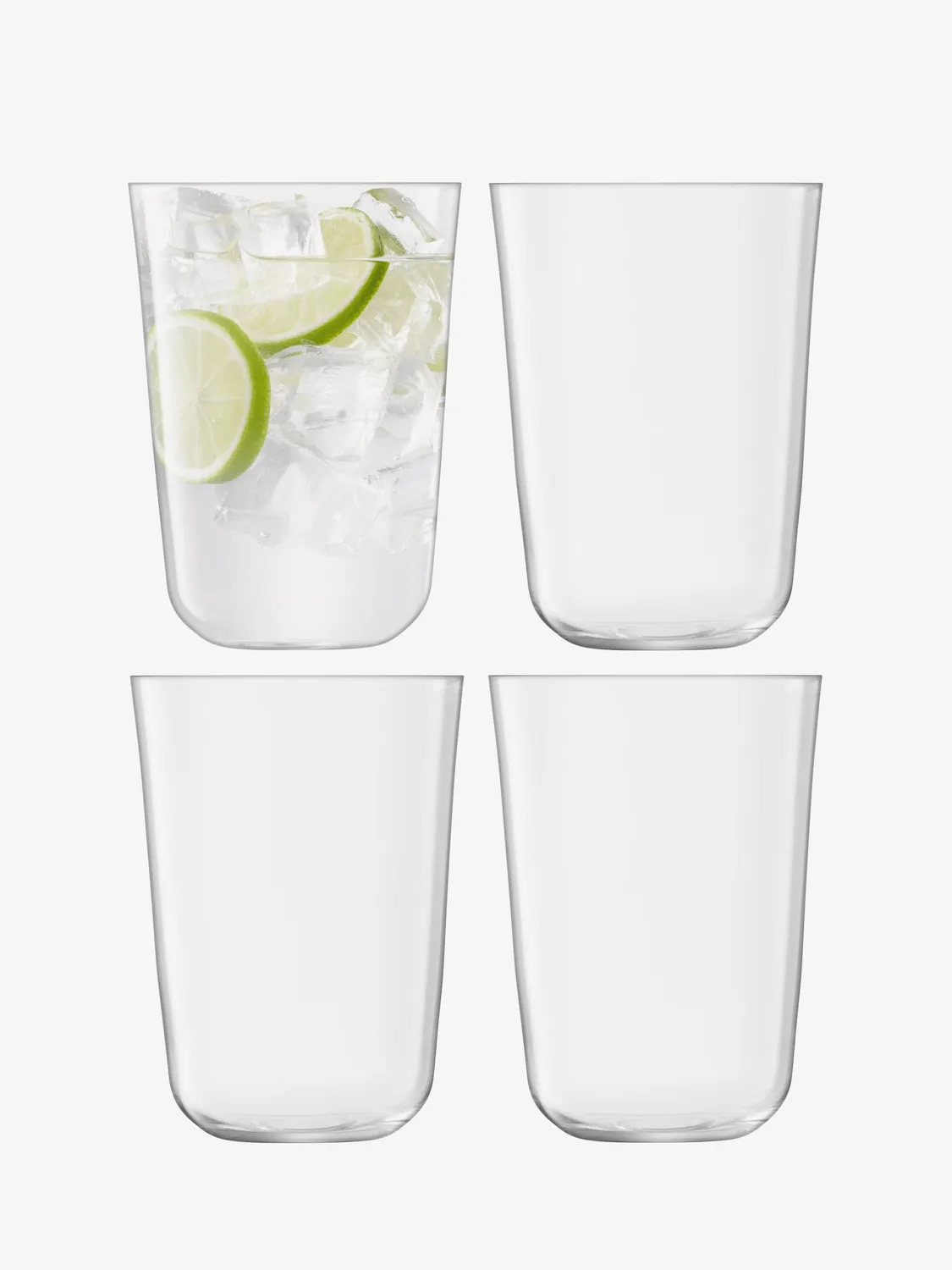LSA Arc tumbler 4 stk drikkeglas sodaglas