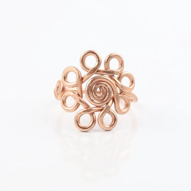 El'Cobre Copper Ring 30 kobberring justerbar