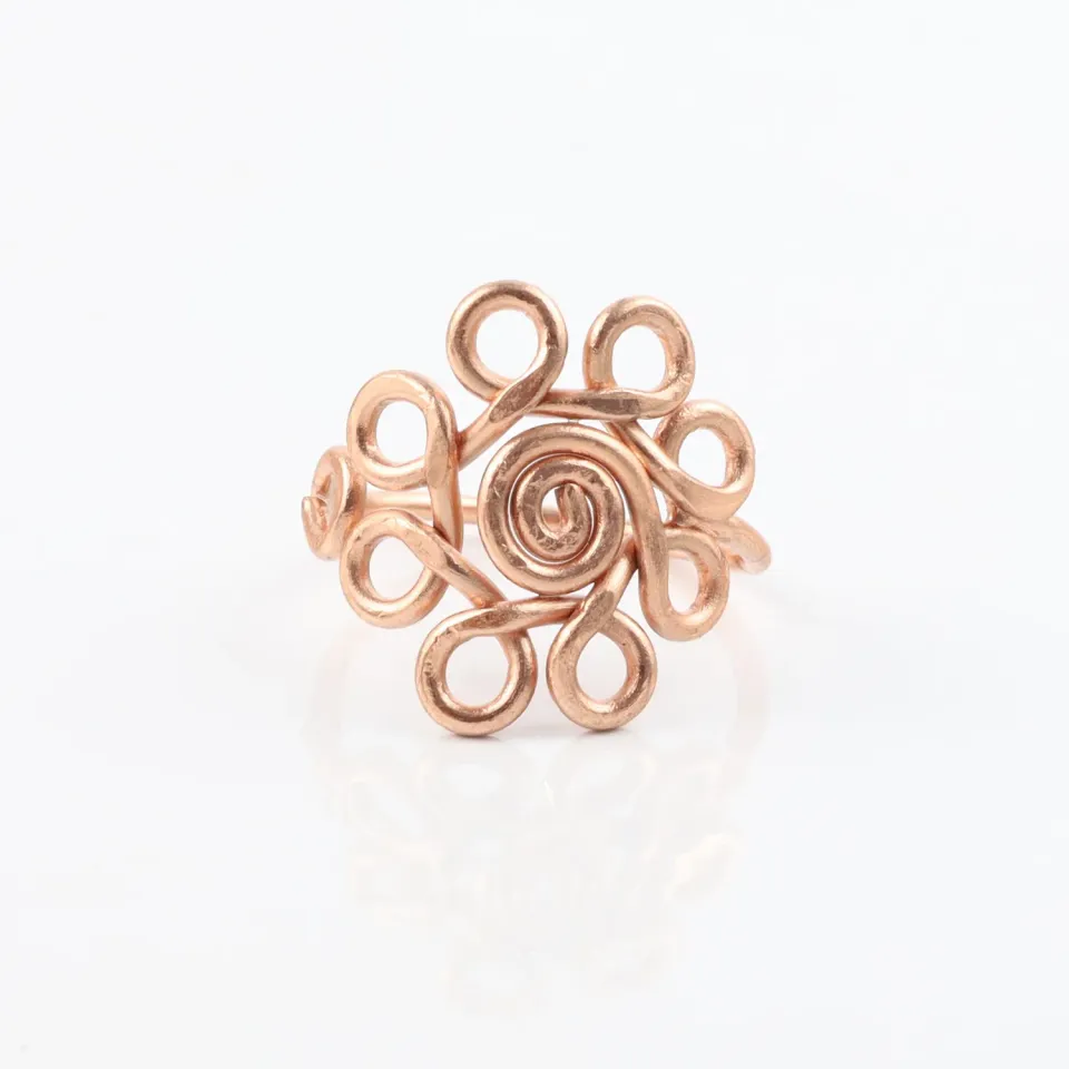 El'Cobre Copper Ring 30 kobberring justerbar