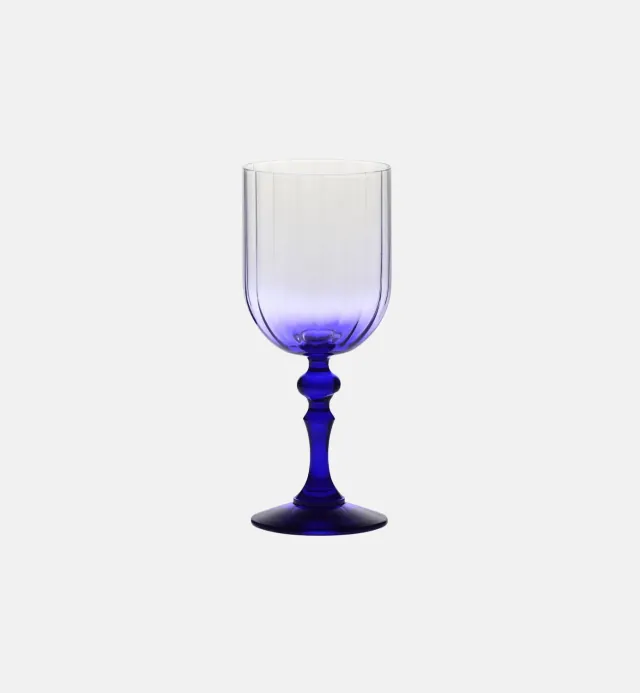 Krosno Ombré vinglas 300 ml navy krystal