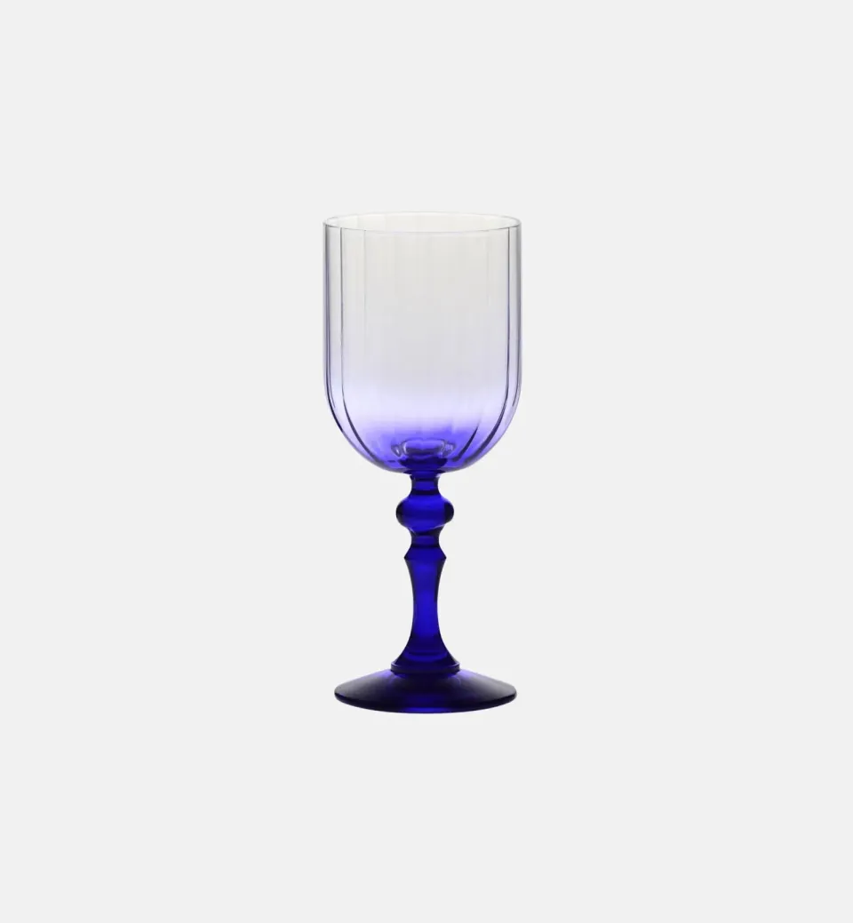 Krosno Ombré vinglas 300 ml navy krystal