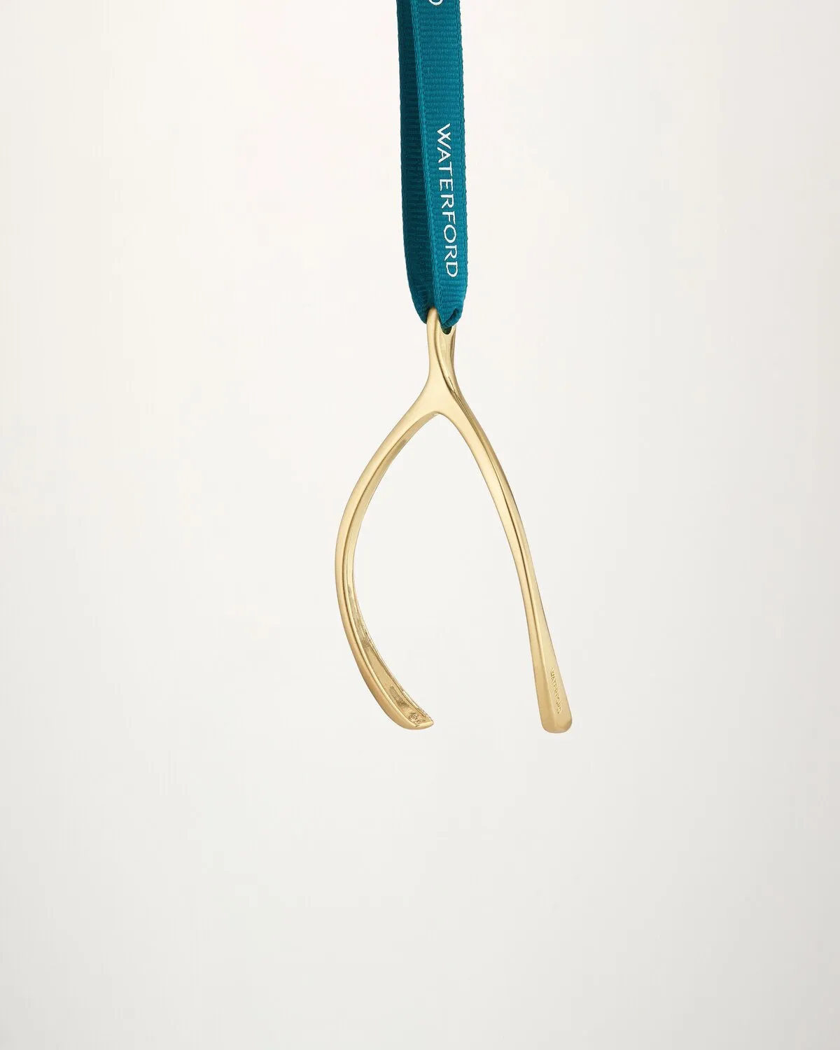 Waterford Christmas Wishbone juleornament guld metal