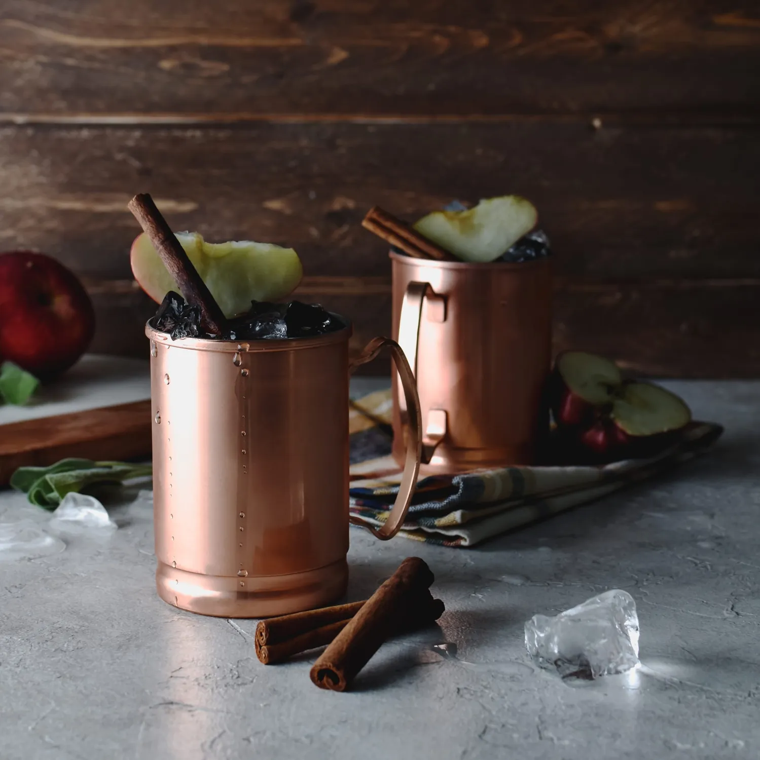 Libbey Moscow Mule kobberkrus 4 stk 414 ml med hank