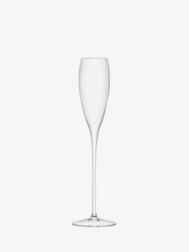 LSA Wine champagneglas 2 stk mundblæst smalle