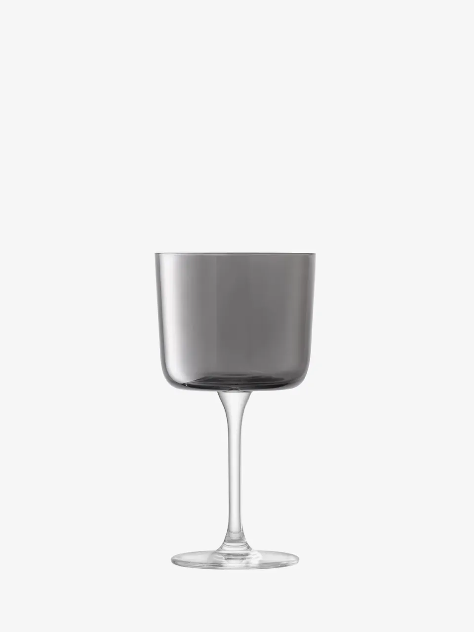 LSA Lunar vinglas 2 stk grå lustre glas