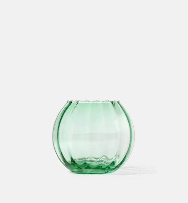 Krosno Gemstone vase 15,5 cm smaragd