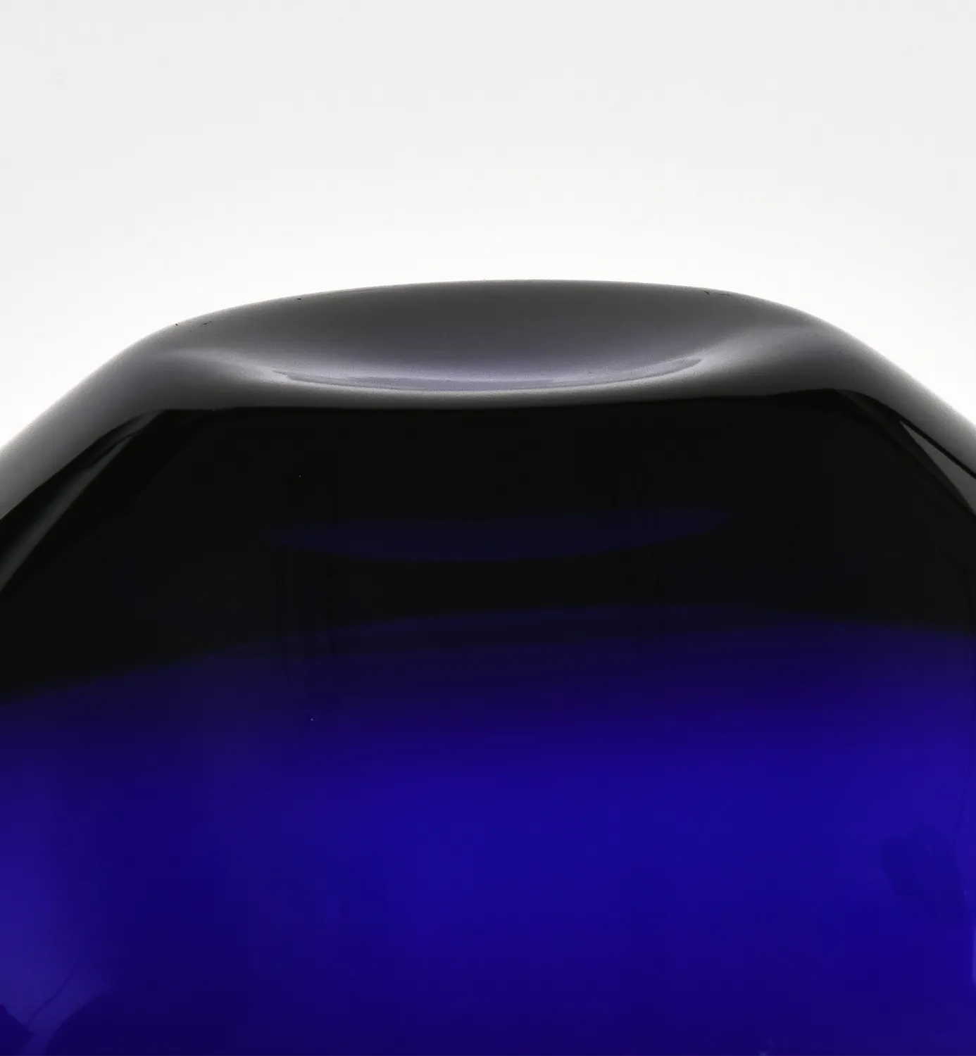 Krosno Pebble 2017 vase 16 cm cobalt