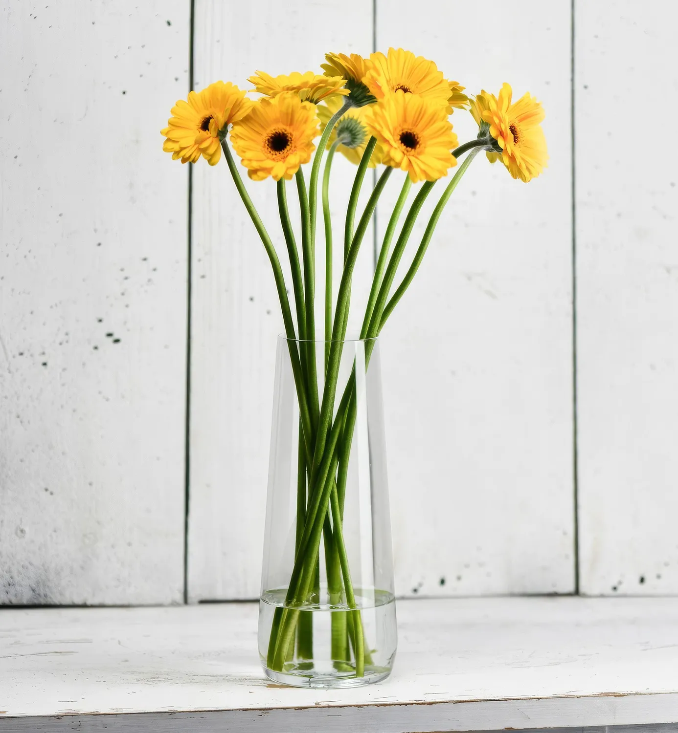 Krosno Pure vase 24 cm 1,2 l klart glas