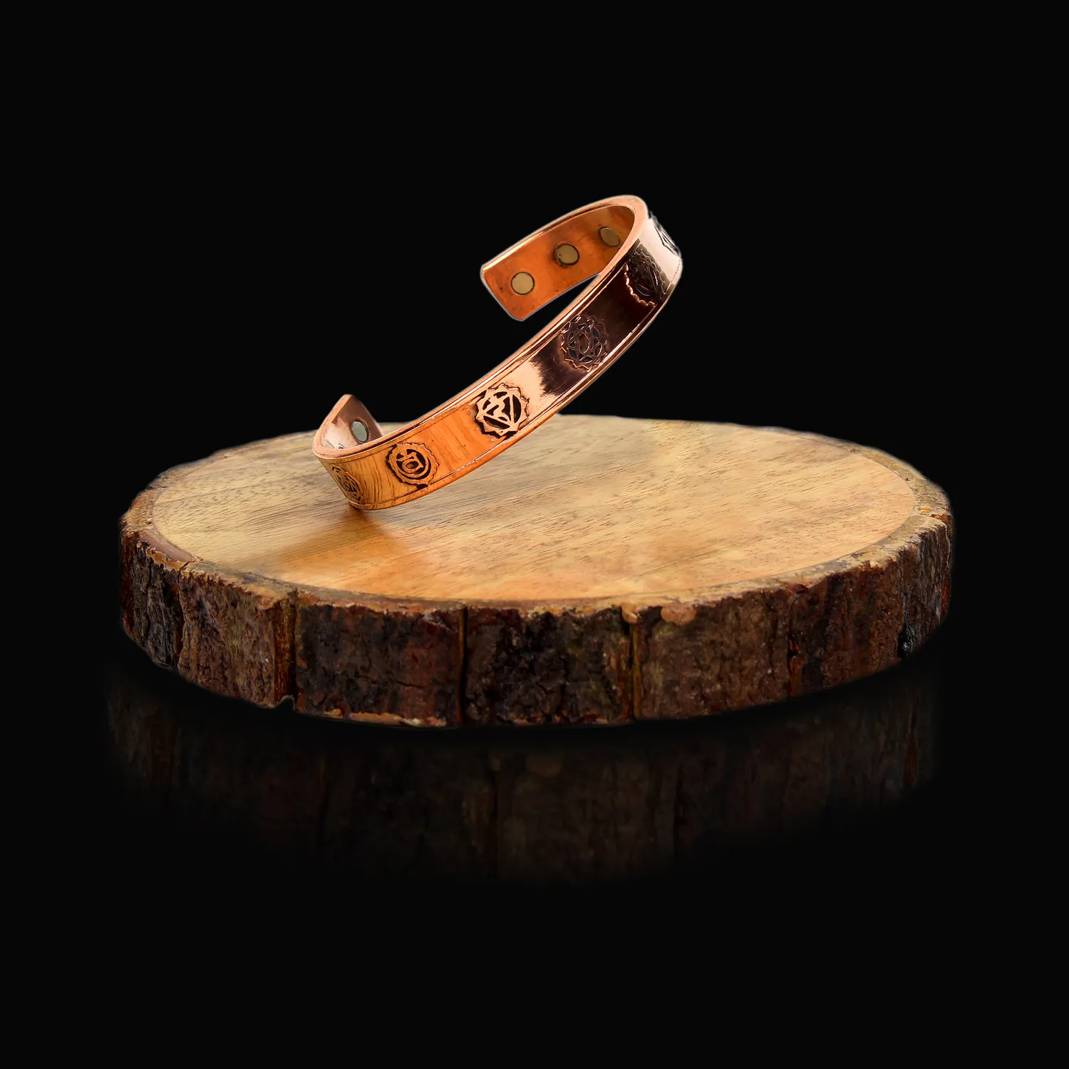El'Cobre Design 43 kobberarmbånd magnet gaveæske