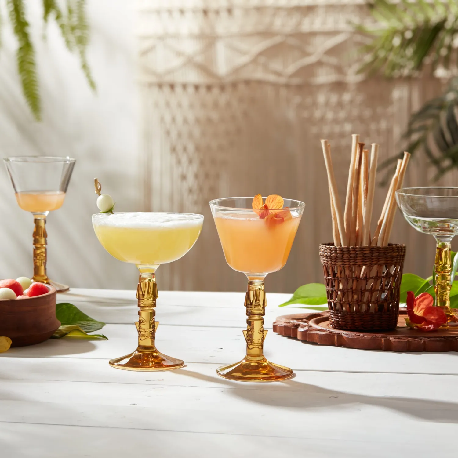 Libbey Tiki Coupe cocktailglas 4 stk 250 ml klar rav
