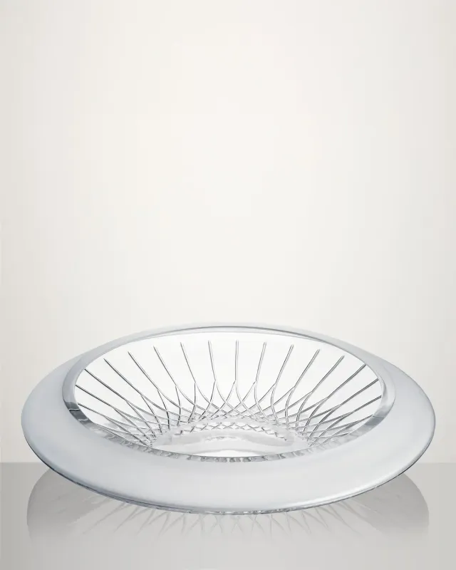 Waterford Lismore Arcus Low Bowl skål 30 cm krystal