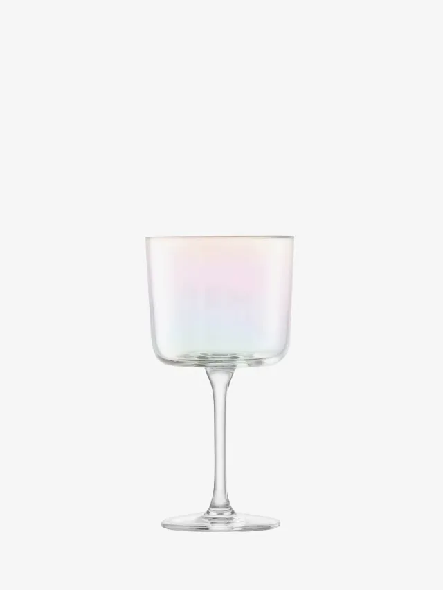 LSA Iridescence vinglas 2 stk perlemor