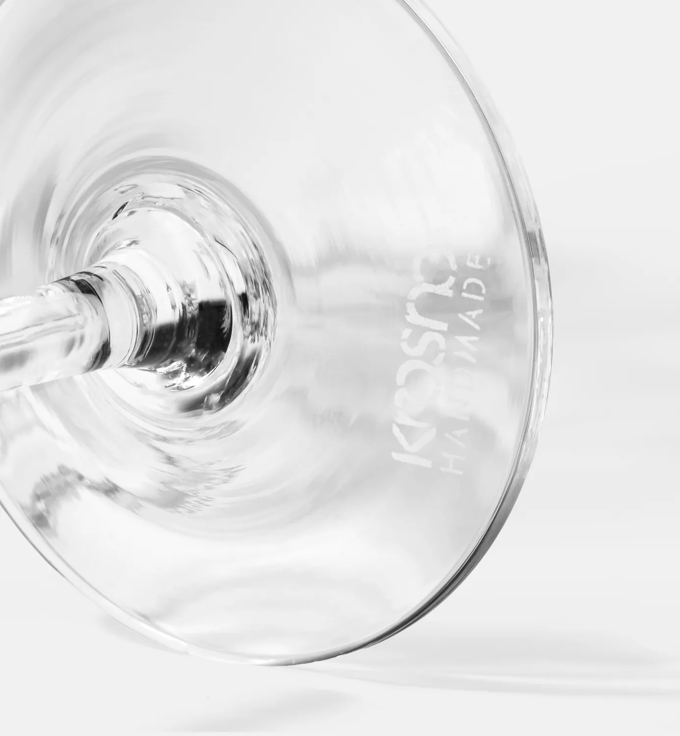 Krosno vodkaglas 40 ml krystal riflet diamantslib