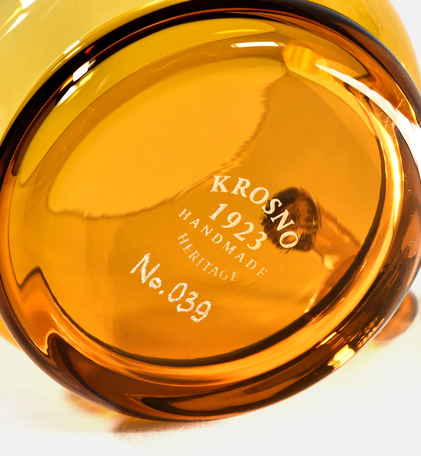 Krosno Honey 1958 krus Light Amber 250 ml krystal