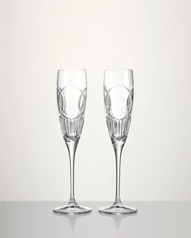 Waterford Love Wedding Vows champagneglas 2 stk krystal