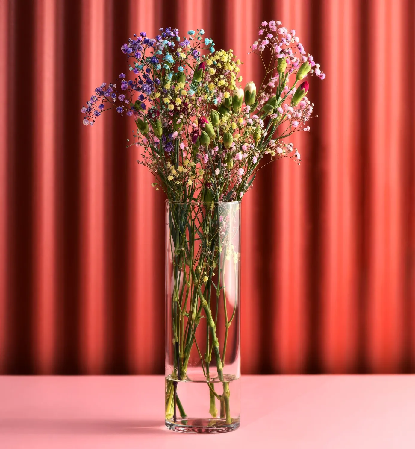 Krosno Simple vase 30 cm klart glas