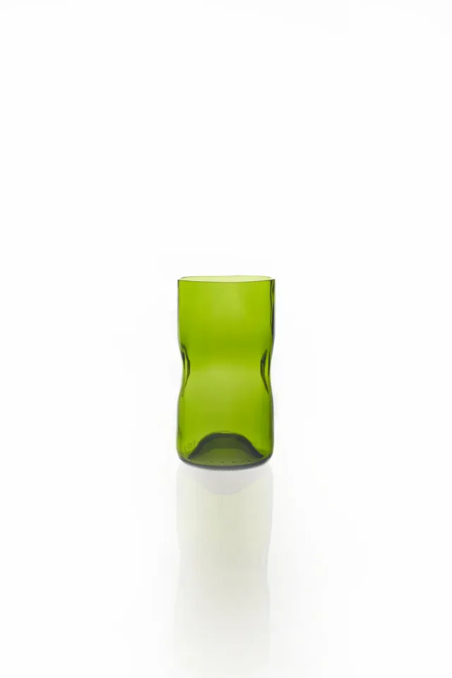 Jesper Jensen Tall glas oliven højt genbrugsglas