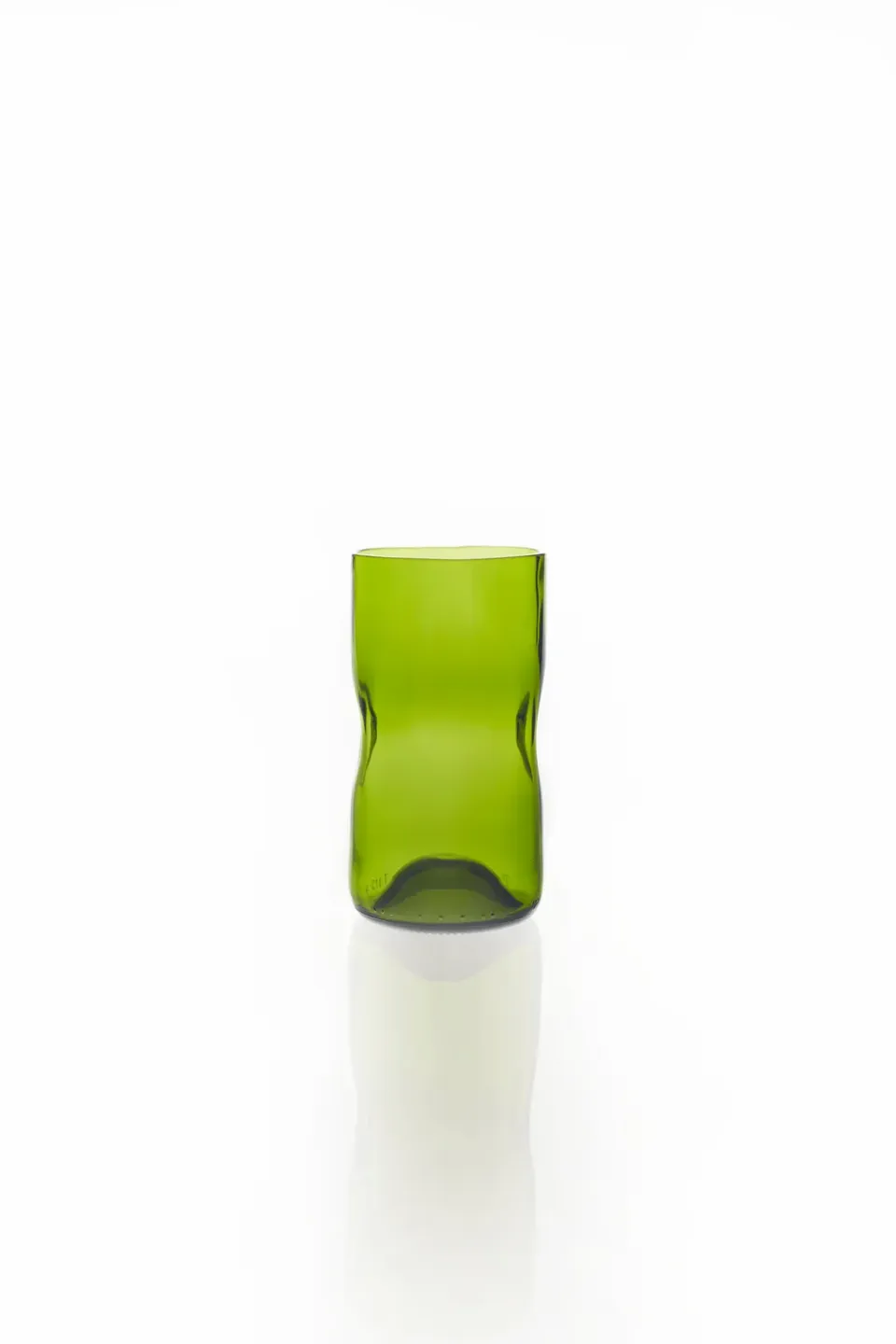 Jesper Jensen Tall glas oliven højt genbrugsglas