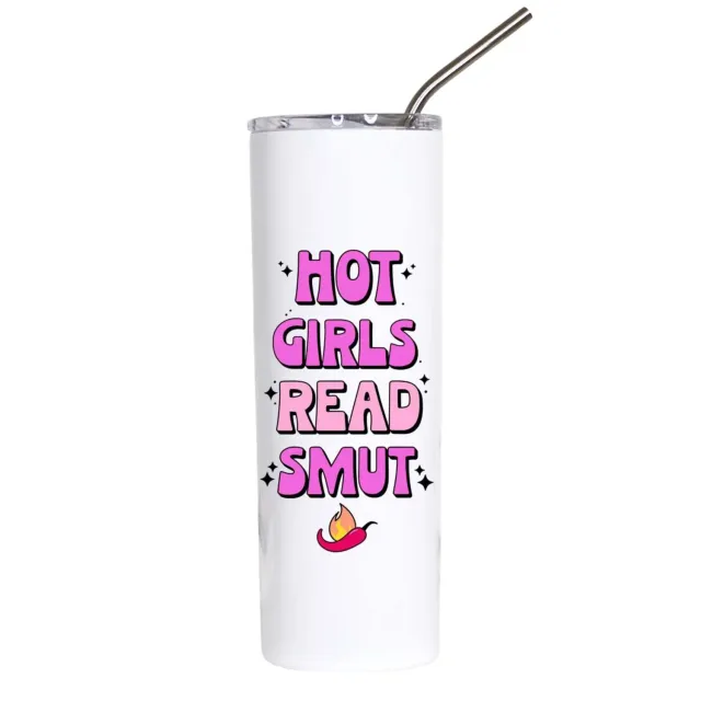 Mugsby Hot Girls Read Smut tumbler 591 ml