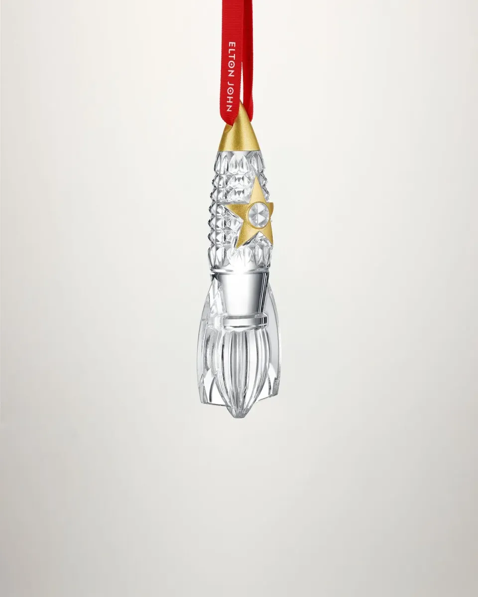 Waterford Elton John Rocket juleornament krystal