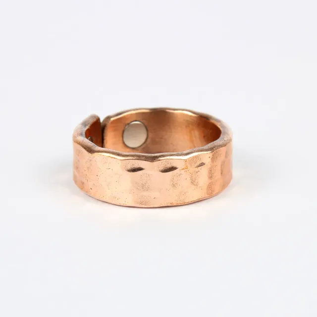 El'Cobre Design 16 kobberring justerbar ren kobber