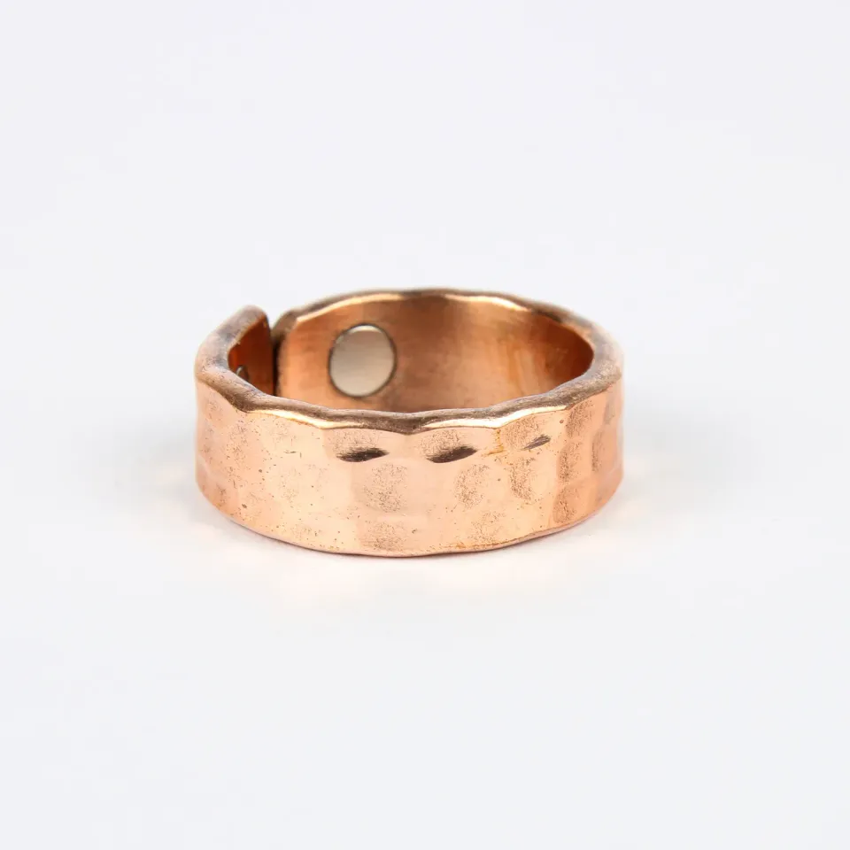 El'Cobre Design 16 kobberring justerbar ren kobber