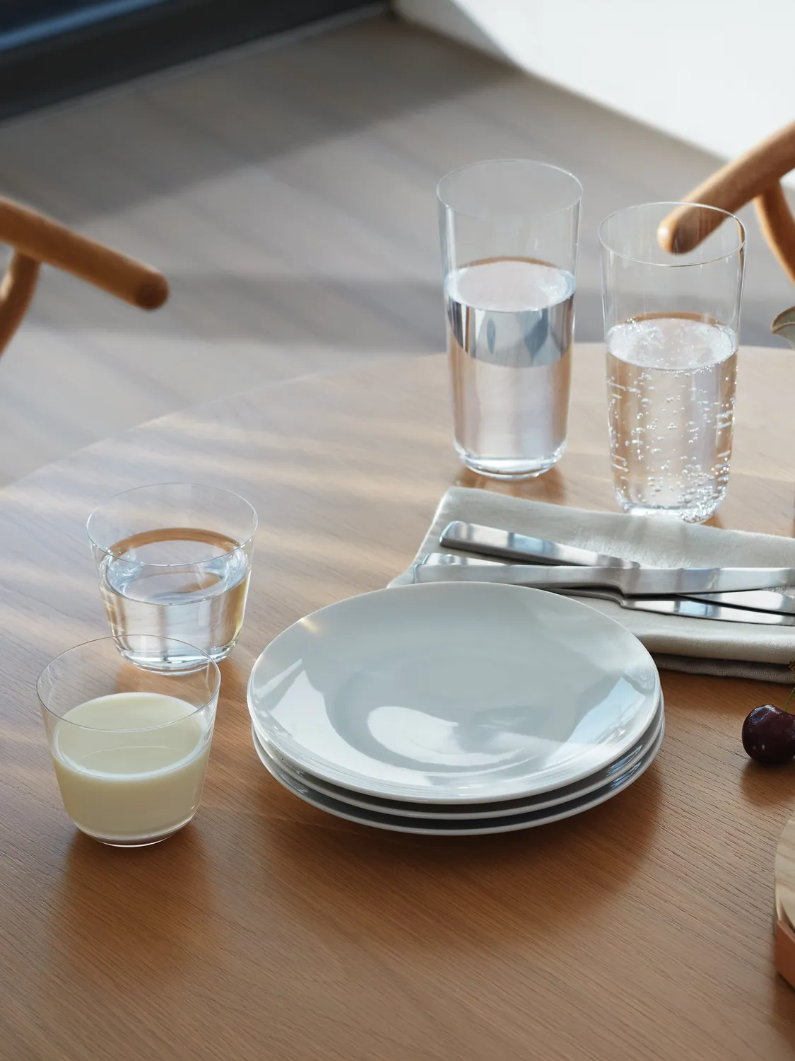 LSA Arc tumbler glas 4 stk klart til vin og vand
