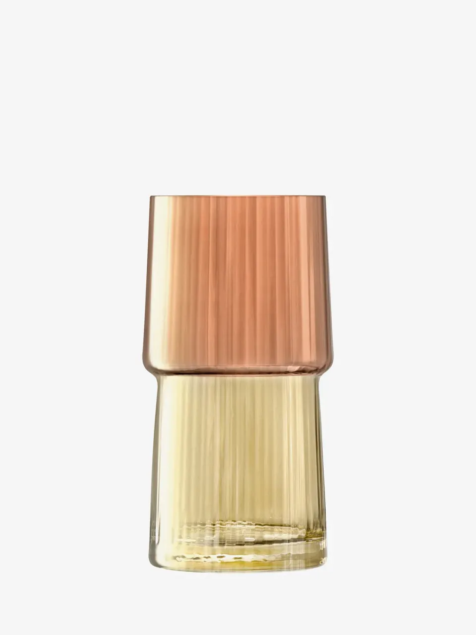 LSA Gems vase lanterne glas tofarvet