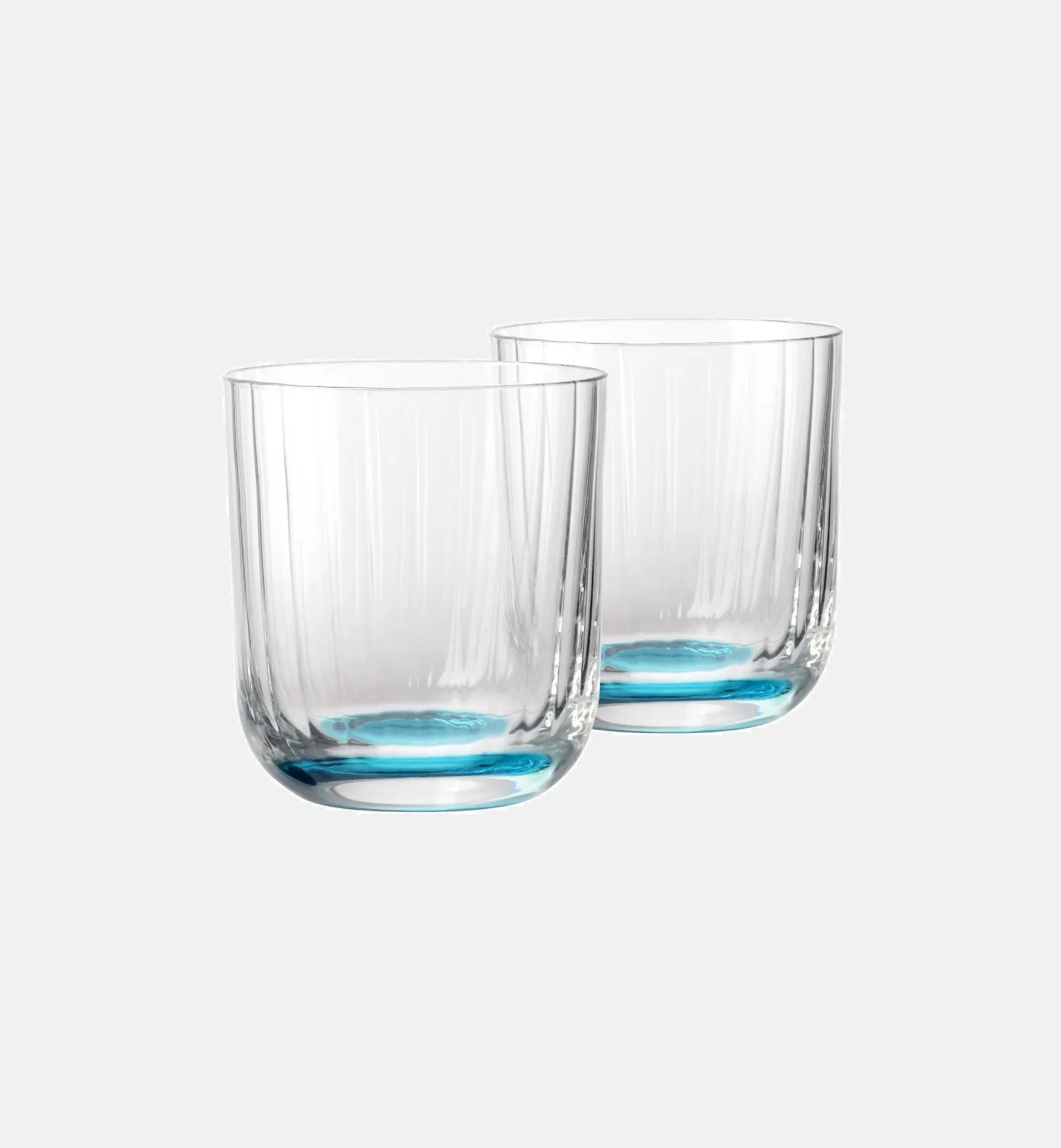 Krosno Bubble vandglas 300 ml turkis