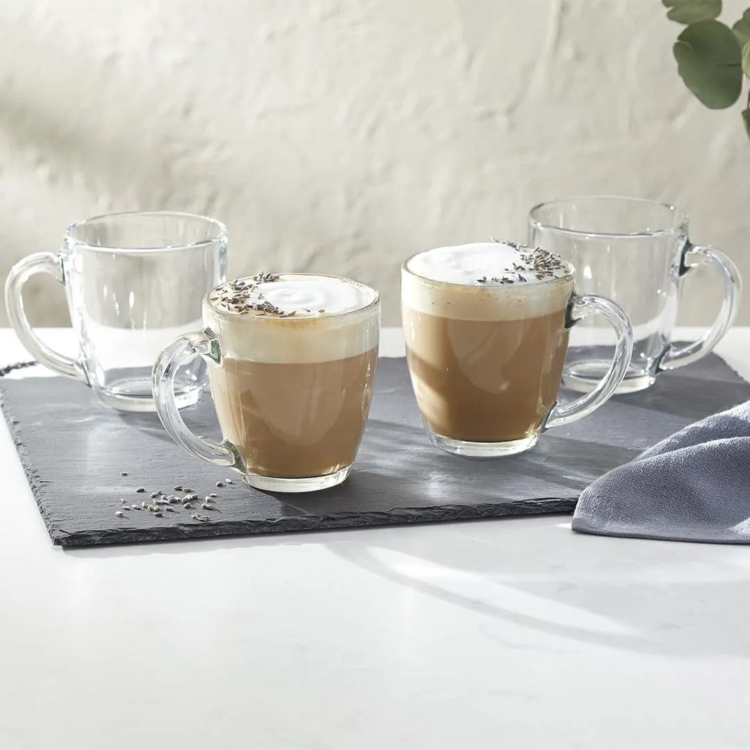 Libbey Tapered glaskrus med hank 8 stk 458 ml klart glas