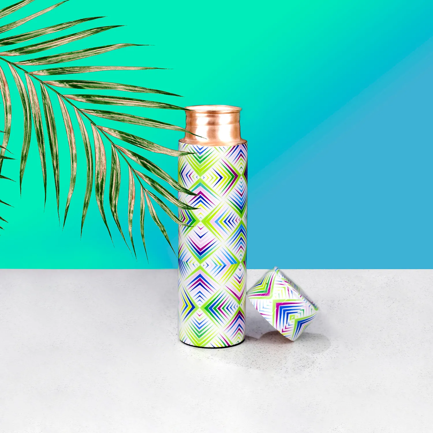 El'Cobre Vector kobberflaske printet 500 ml limited