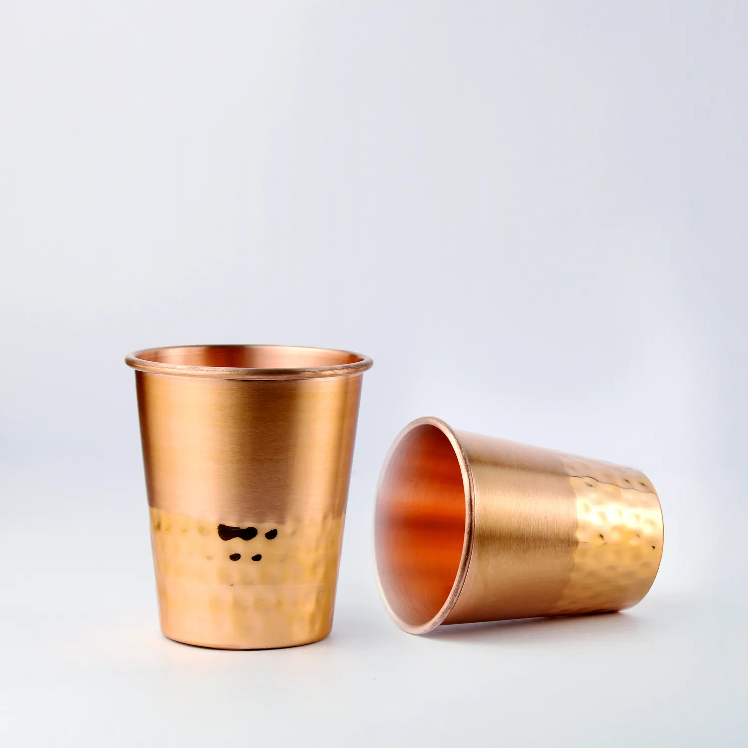 El'Cobre Sequence kobberglas 250 ml 4 stk hamret