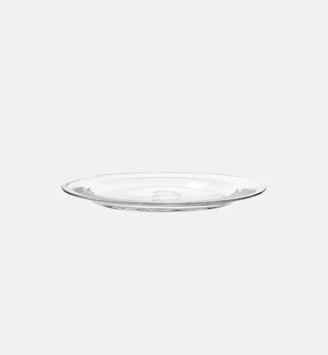 Krosno Gemstone fad 34 cm klart krystalglas kagefad