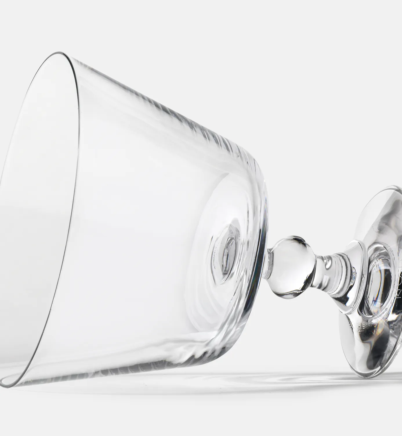 Krosno Krista dessertglas skål 380 ml slebet
