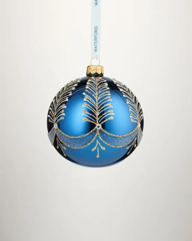 Waterford Holiday Heirlooms Blue Bauble julekugle blå