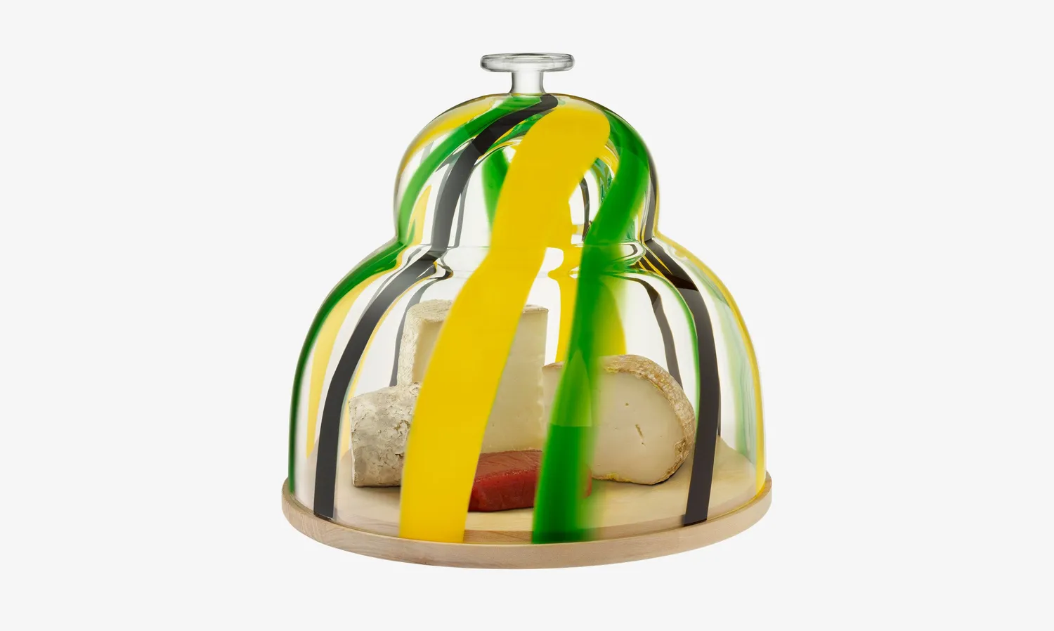 LSA Folk Dome & Ash Base osteklokke glas