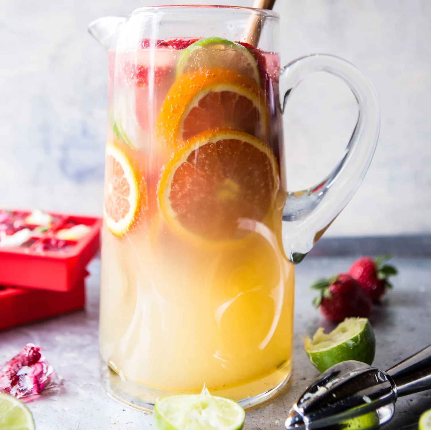 Libbey Impressions glaskande 2,37 liter med hank klart glas