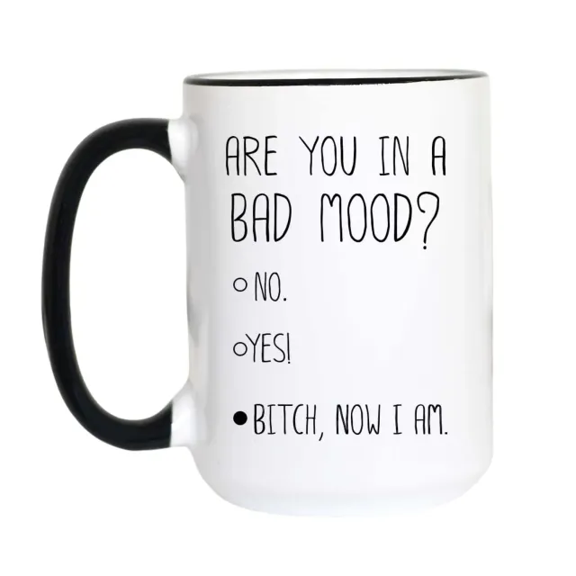 Mugsby Are You in a Bad Mood Kop 325 ml sarkastisk