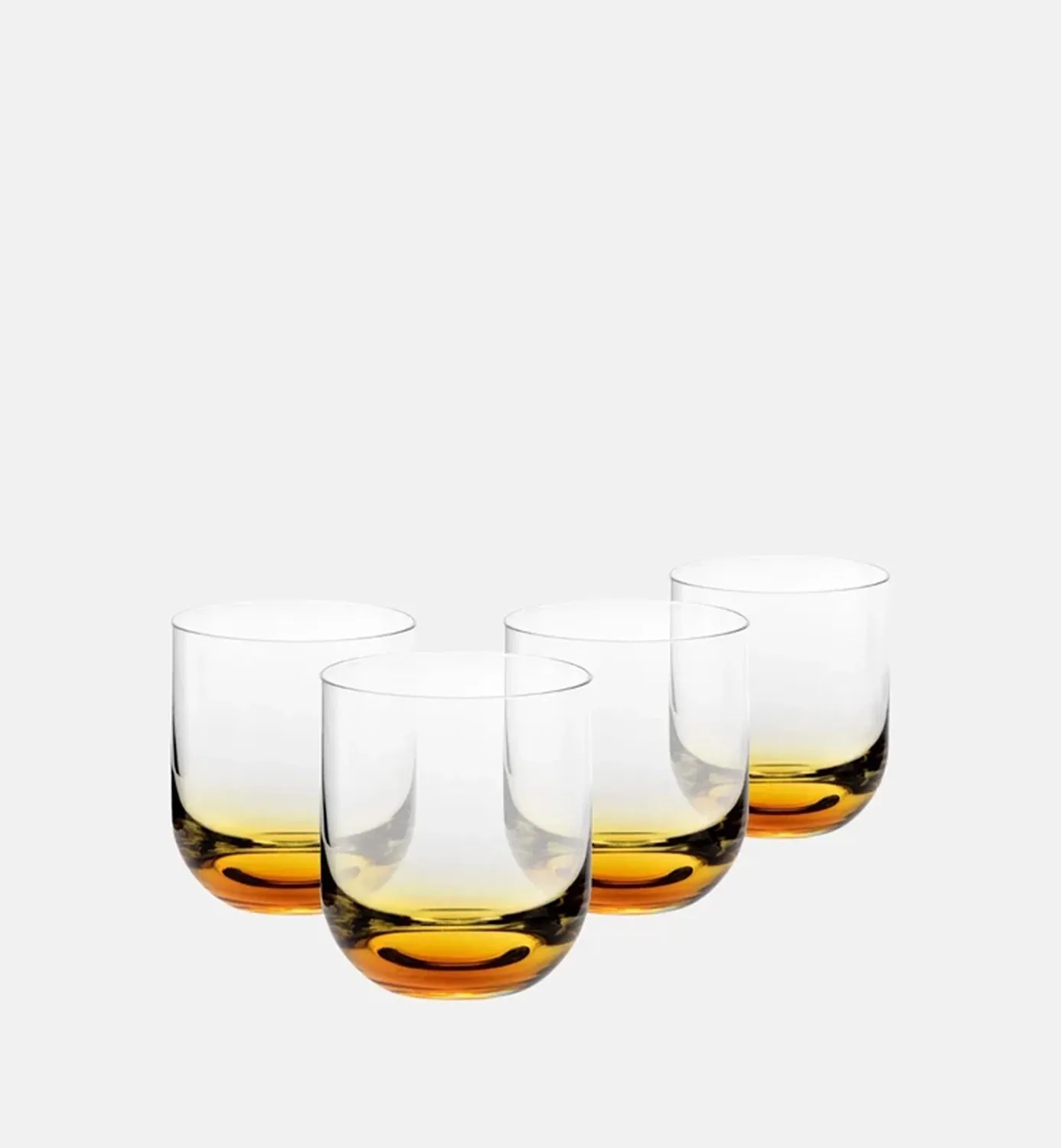 Krosno Sunset tumbler glas 360 ml amber