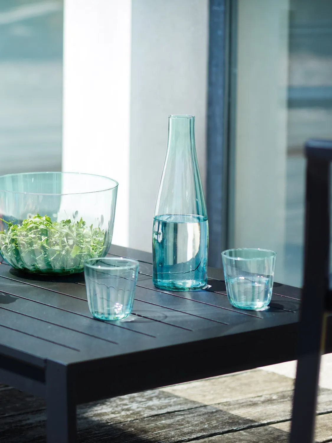 LSA Mia Hydration Bundle glassæt 5 dele genbrugsglas