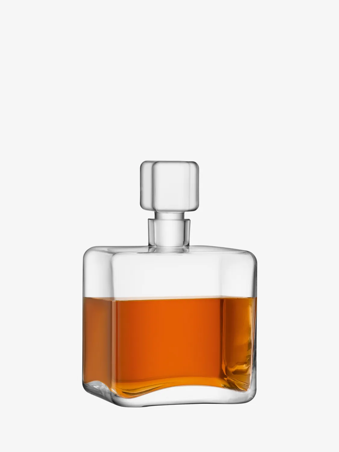 LSA Cask whiskykaraffel firkantet glas 1 L