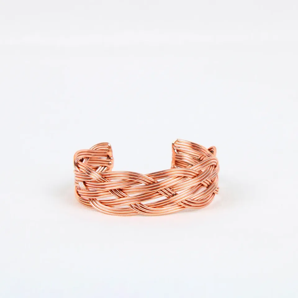 El'Cobre Design 46 kobberarmbånd let med gavepose